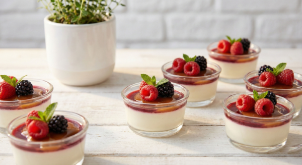Mini canape Panna cotta 20pc