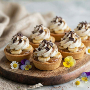 Mini Banoffee tart 10pc