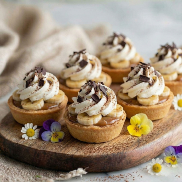 Mini Banoffee tart 10pc
