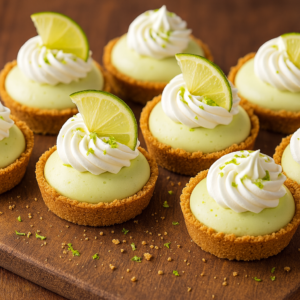 Mini key lime pie tartlets