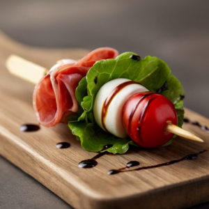 Mini skewer of Salami